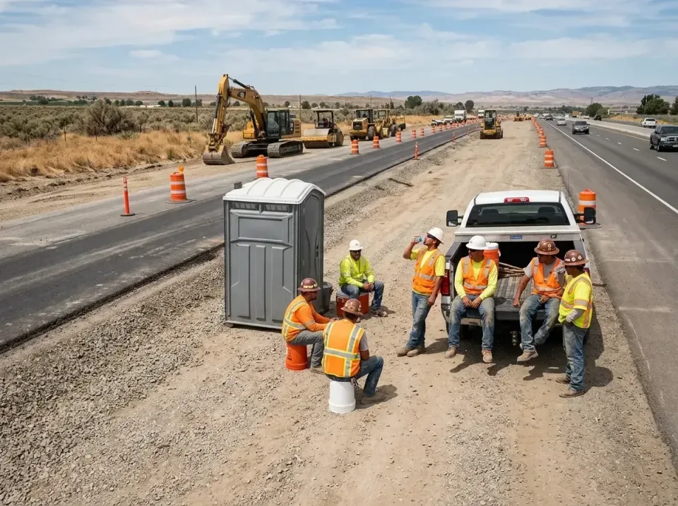 highway-road-construction-crew-007 — frequently asked questions, Porta Potty and Restroom Rentals in Silver Springs, NV
